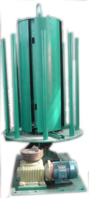 立式鋼筋收線機